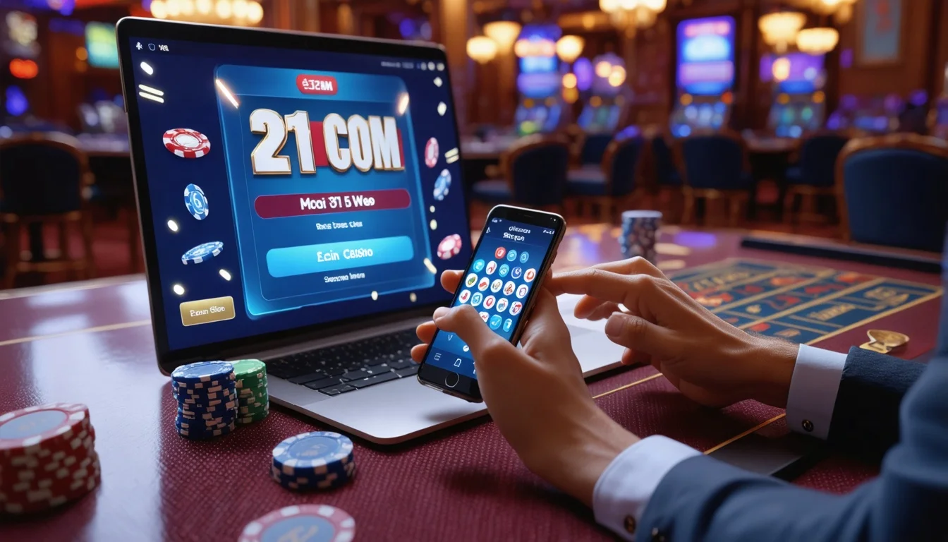 21COM mobil giriş: Web ve Mobil Giriş Seçenekleri